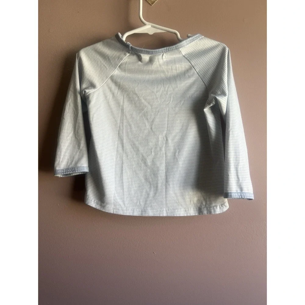 Copper Key Girl Toddler Lounge Set/Pajamas Blue White Strips Long Sleeve Size 2T